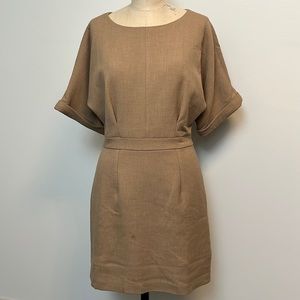 Cynthia Steffe - Classic & Stylish Camel Wool Dress